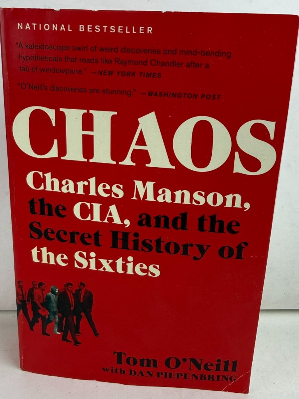 Chaos Charles Manson CIA Secret History Sixties Tom O'Neill Paperback Book